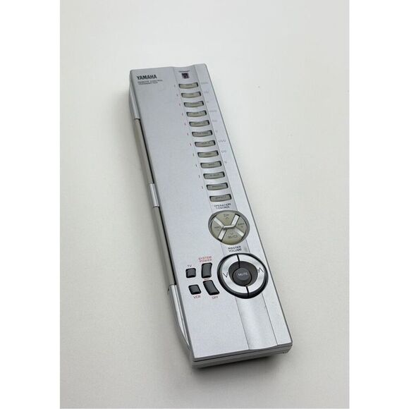 Yamaha Remote Control Transmitter RAV130 VV62710, Tested & Works Silver EQ2237